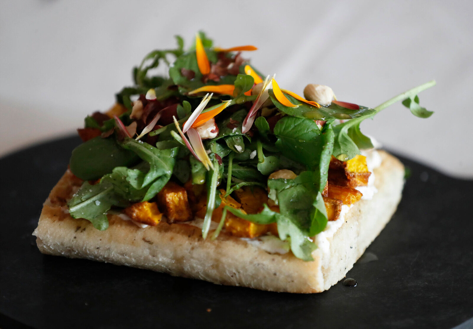 Squash tartine